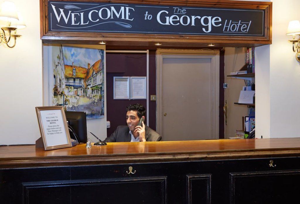 George Hotel By Greene King Inns Huntingdon Ngoại thất bức ảnh