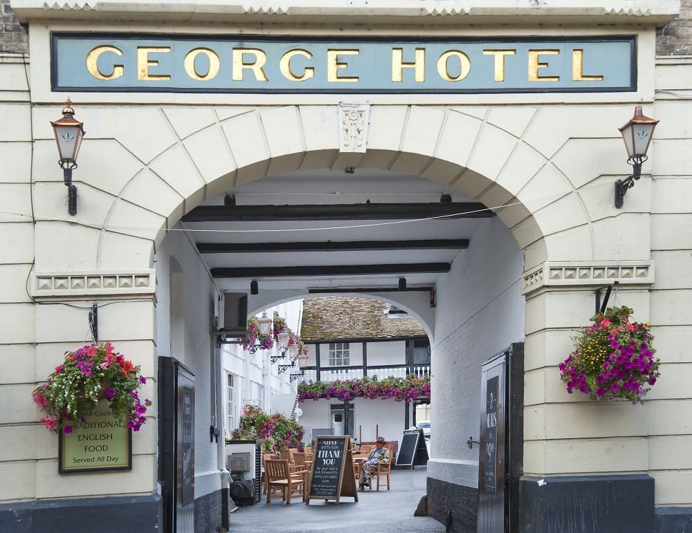 George Hotel By Greene King Inns Huntingdon Ngoại thất bức ảnh